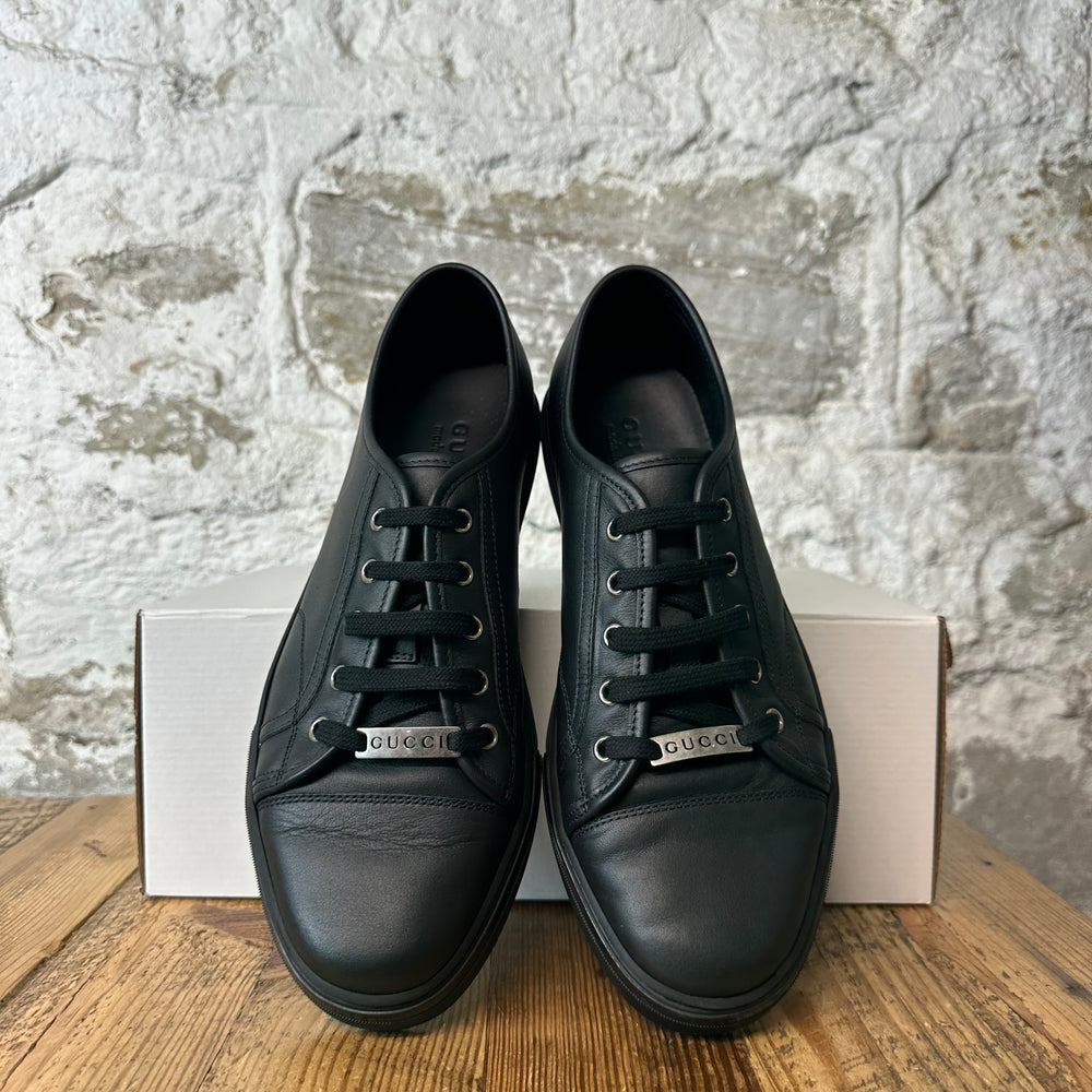 Louis Vuitton Black White Trainer Sneaker Sz 9.5 (8LV)