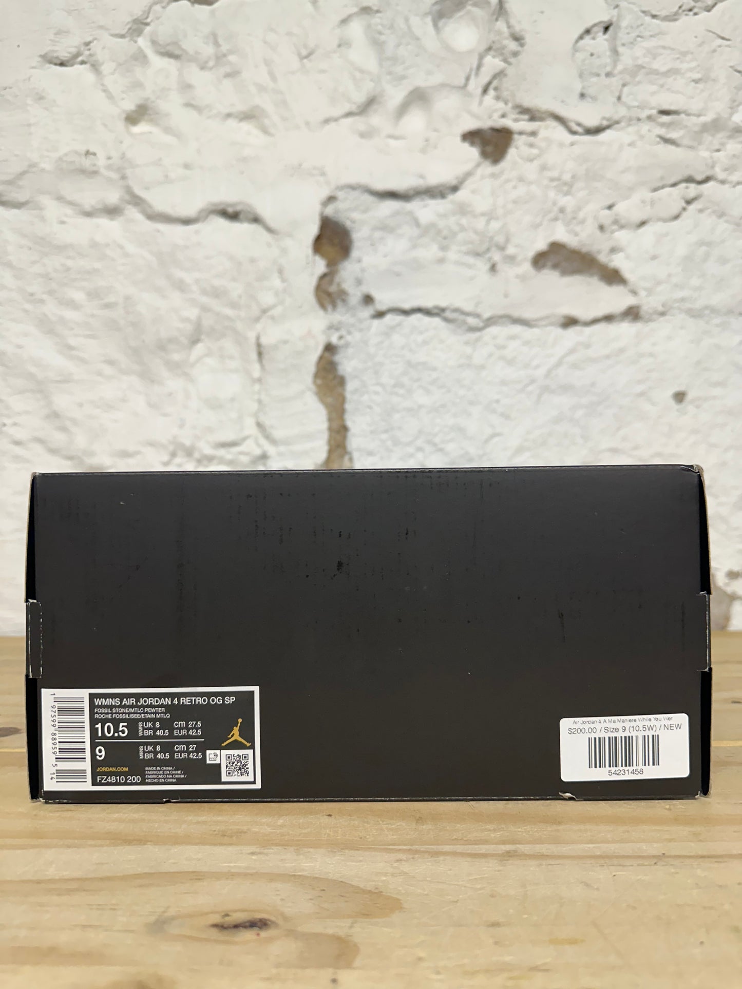 Air Jordan 4 A Ma Maniere While You Were Sleeping Sz 9 (10.5W) DS