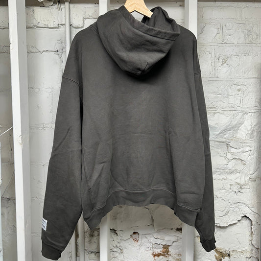 Gallery Dept Faded Grey Hoodie Sz S