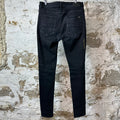 Amiri MX1 Camo Spell Black Denim Jeans Sz 34
