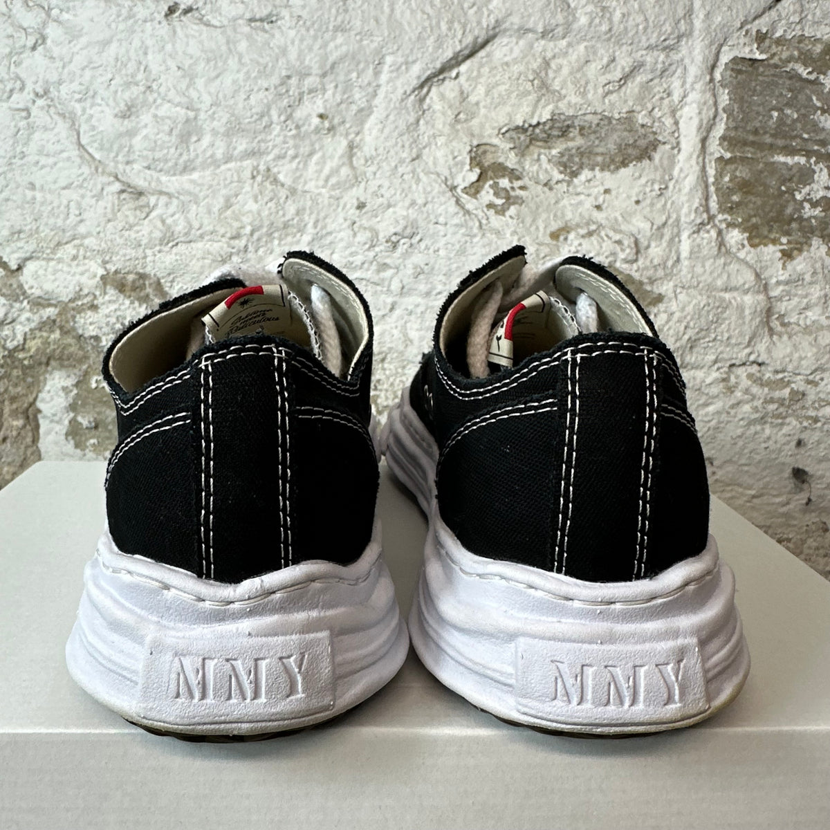 Maison Mihara Black White Hank Sneaker Sz 11 (44)