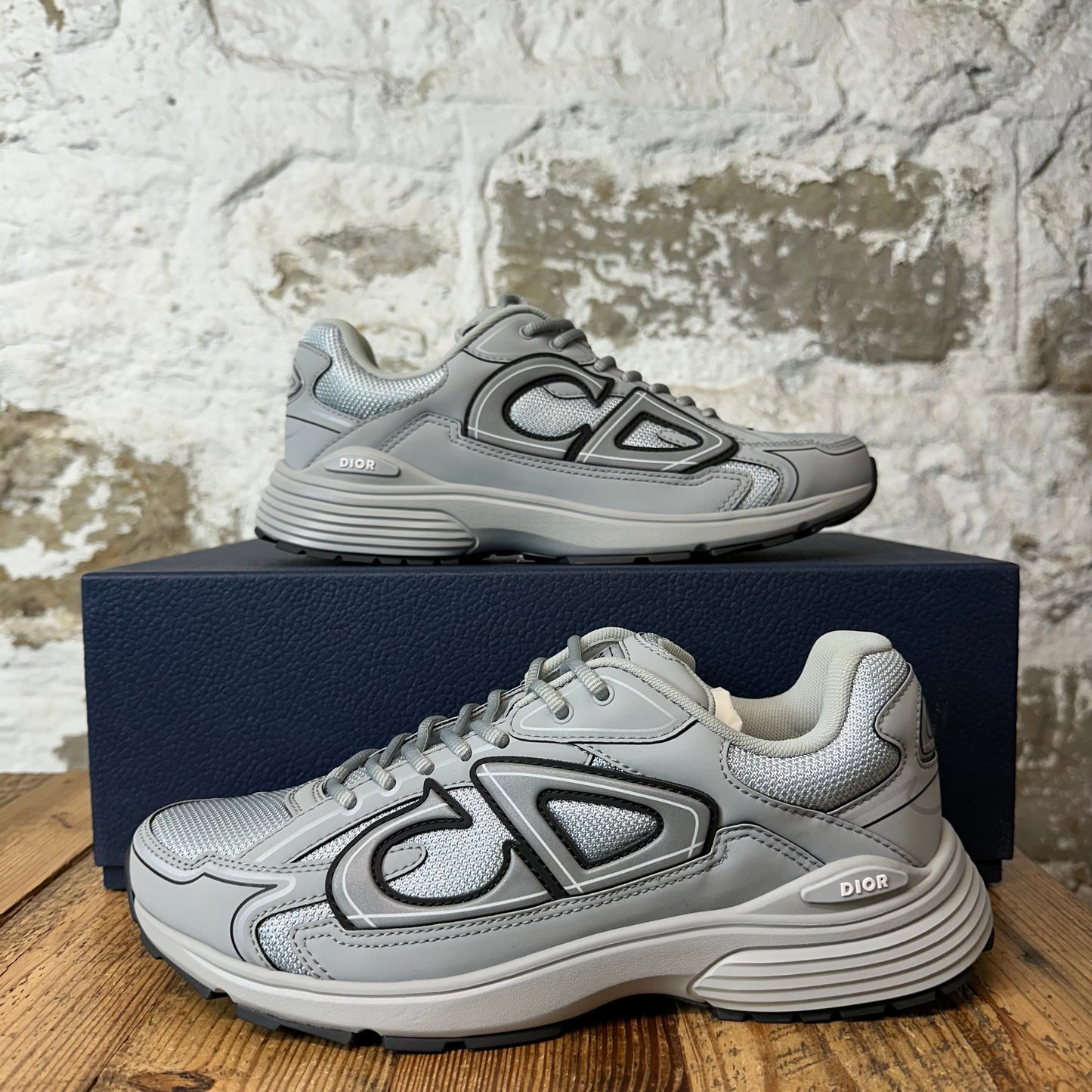 Dior B30 Triple Grey Sneaker Sz 9 (42) DS