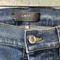 Amiri Plain Dark Blue Denim Jeans Sz 32