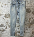 Amiri Plain Washed Blue Denim Jeans Sz 36