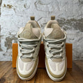 Louis Vuitton Beige Cream Skate Sneaker Sz 8.5 (7LV)