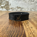 Louis Vuitton Graphite Slim Bracelet Sz 19