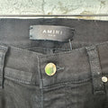 Amiri Distressed Black Denim Jeans Sz 28