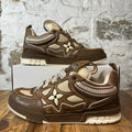 Louis Vuitton Marron Brown Skate Sneaker Sz 11.5 (10LV)