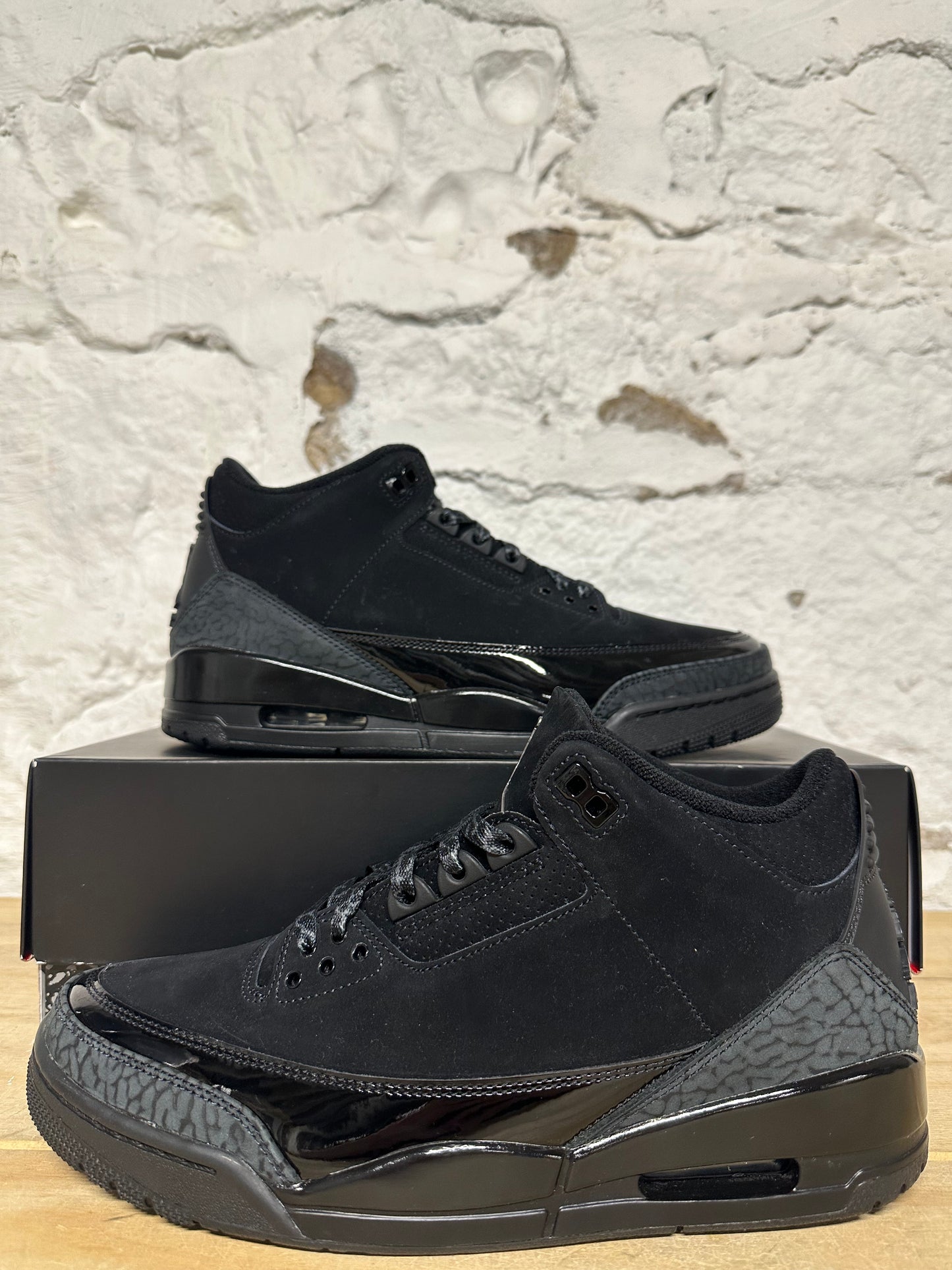 Air Jordan 3 Black Cat Sz 9.5 DS