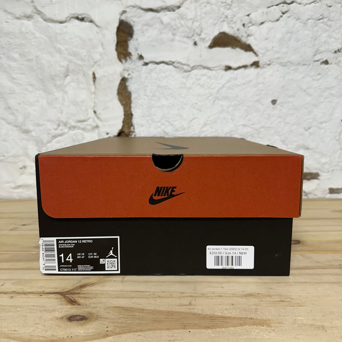 Air Jordan 12 High Taxi (2025) Sz 14 DS