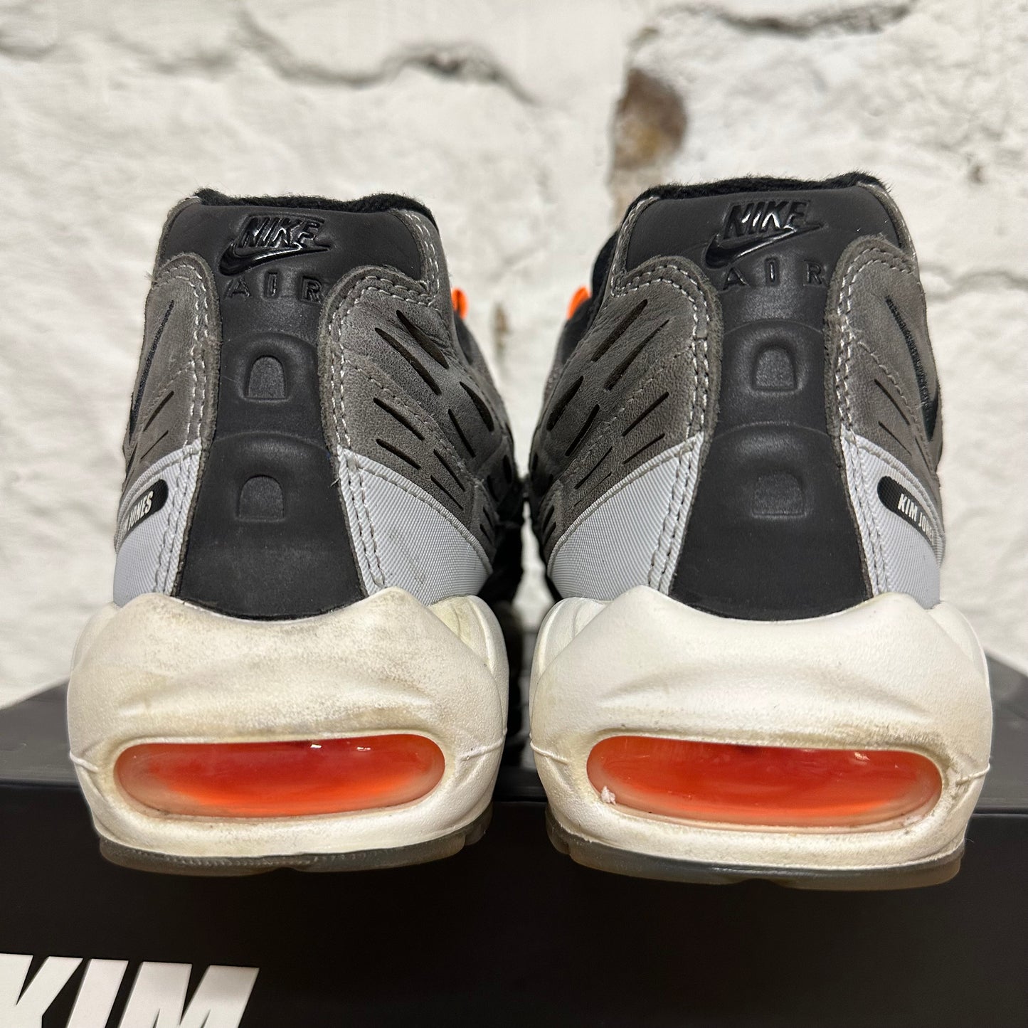 Nike Air Max 95 Kim Jones Black Total Orange Sz 10