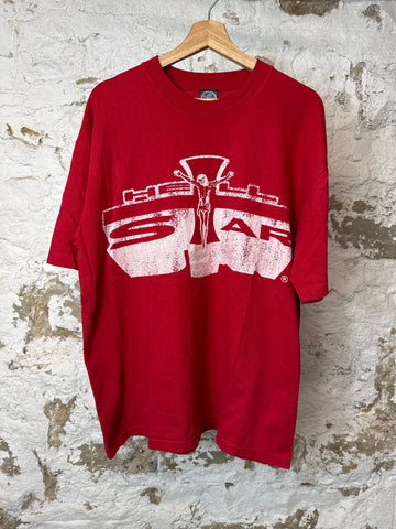 Hellstar Red Jesus T-shirt Sz L