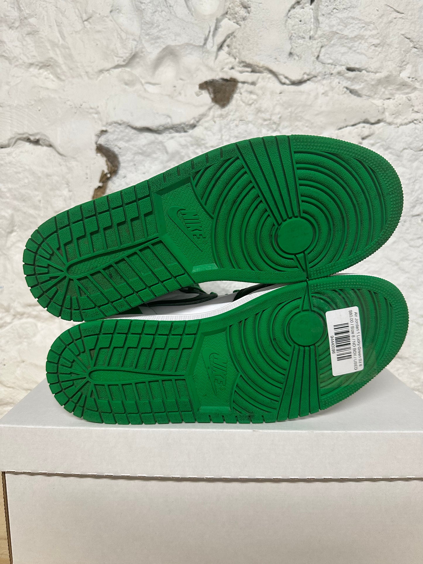 Air Jordan 1 Lucky Green Sz 8