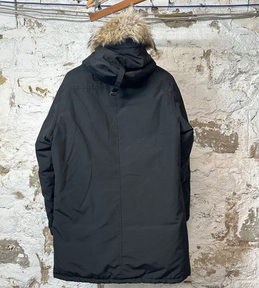 Canada Goose Chateau Down Parka Jacket Black Sz L