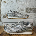 Bottega Veneta Silver White Orbit Sneaker Sz 12 (45)