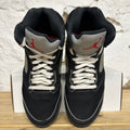 Air Jordan 5 Black Metallic Sz 11.5