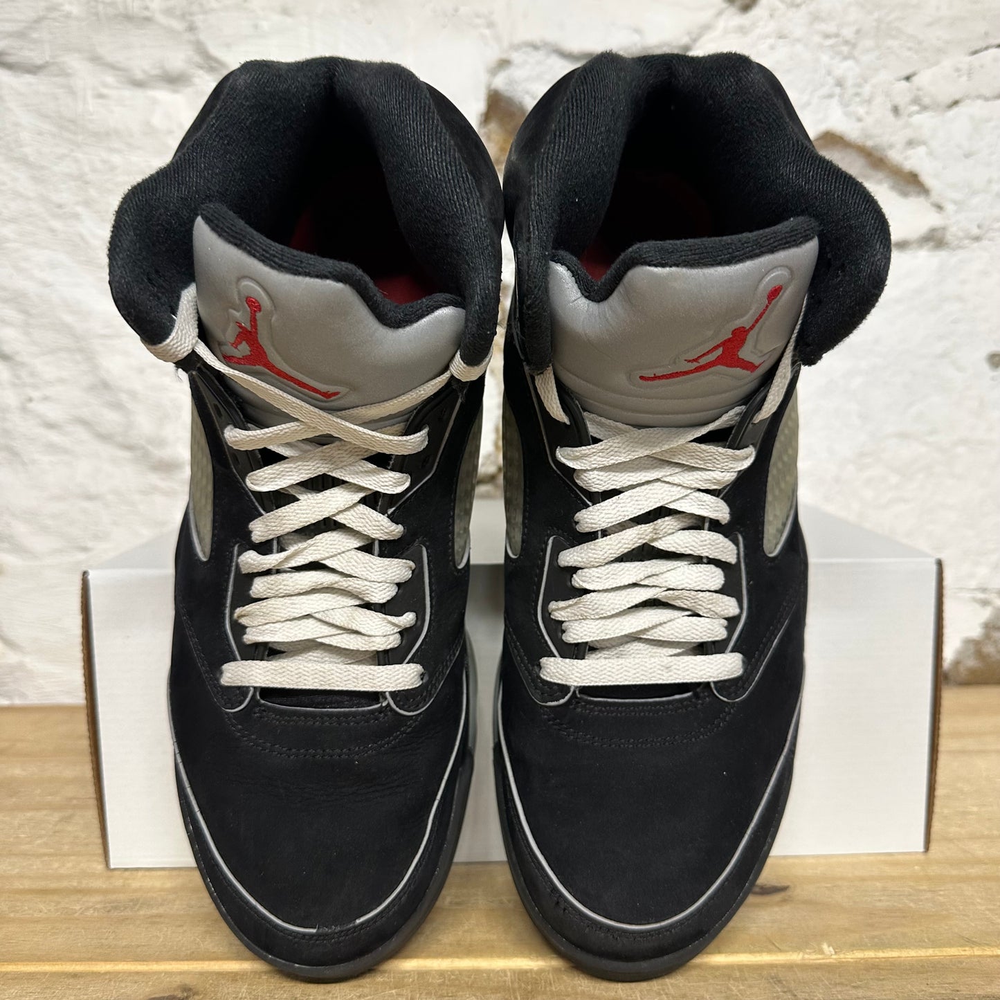 Air Jordan 5 Black Metallic Sz 11.5