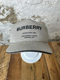 Burberry Horseferry House Gray Hat Sz XL