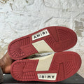Amiri White Skeleton White Red Sneaker Sz 8 (41)