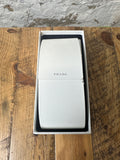 Prada White 3D Runway Sunglasses W/ Box