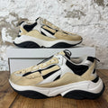 Amiri Beige Bone Runner Black White Sneaker Sz 10 (43)