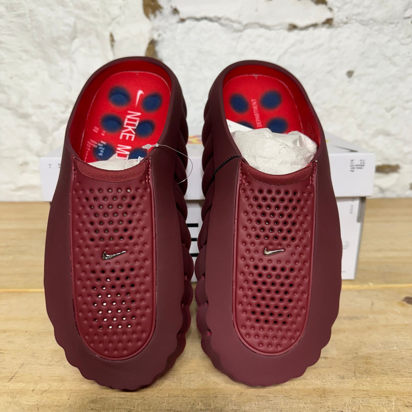 Nike Mind Slide 001 Team Red University Blue Sz 9 DS