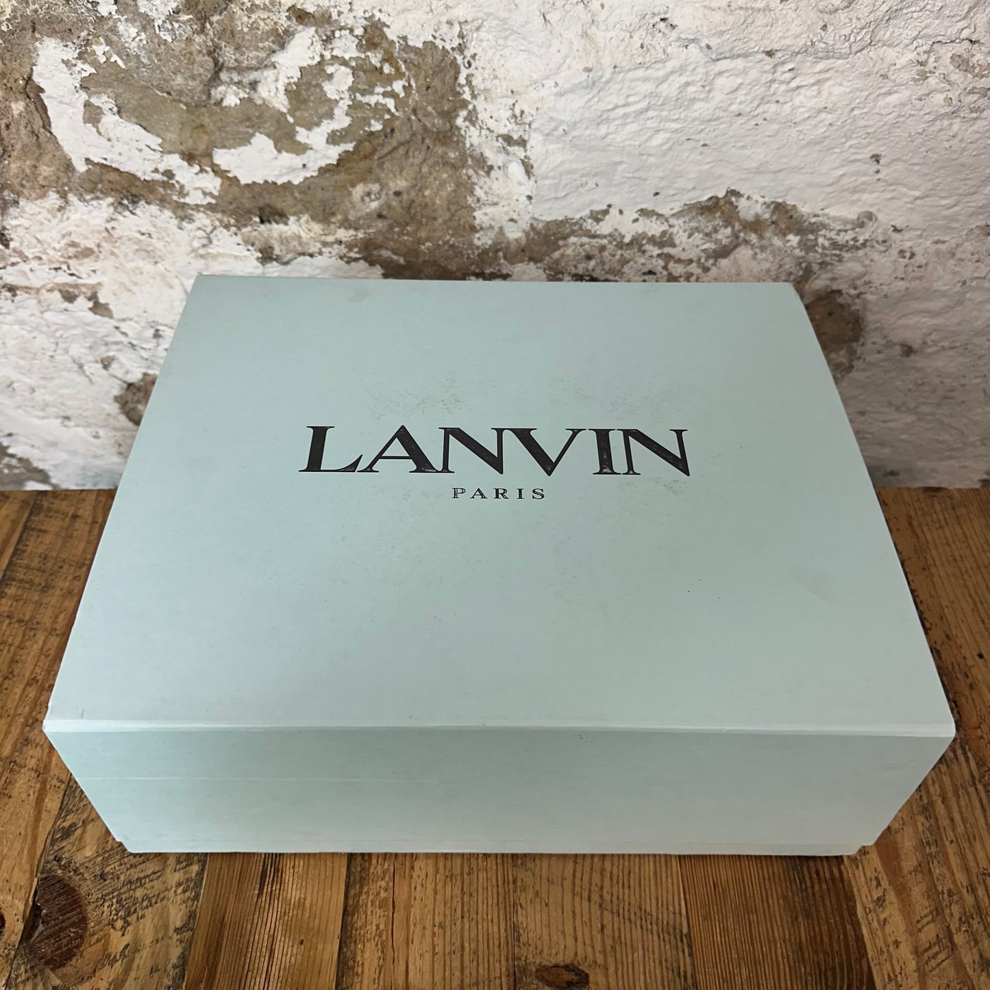 Lanvin Curb Triple Black Glitter Sneaker