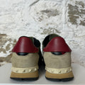 Valentino Multi Camo Rock Runner Sneaker Sz 10 (43) No Box
