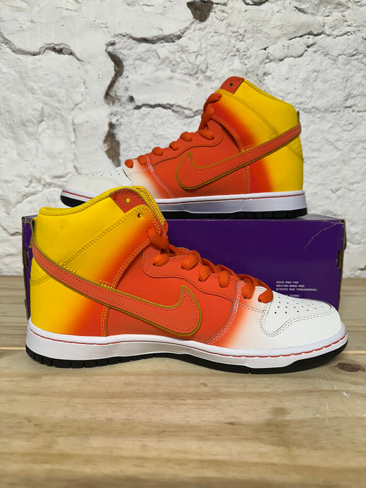Nike SB Dunk High Candy Corn Sz 10 DS