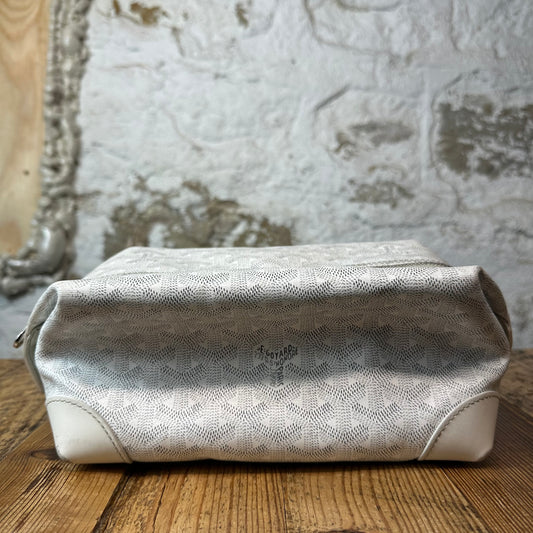 Goyard Boeing 25 White Monogram Toiletry Bag