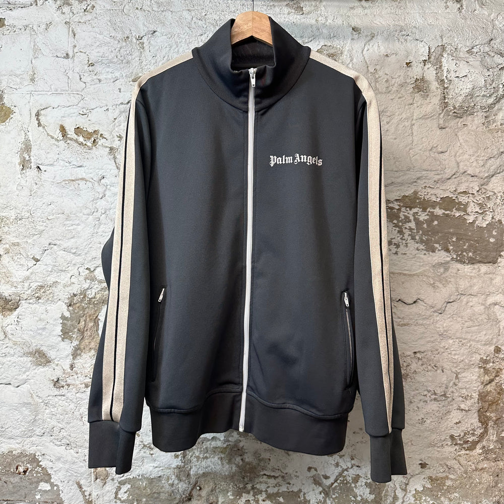 Palm Angels Grey Track Jacket Sz XXL
