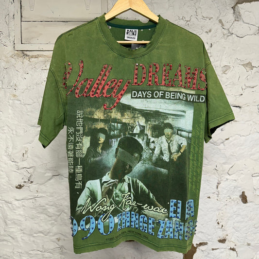 Vale Days Bling Green T-Shirt Sz M