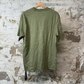 Amiri Stencil Spell T-shirt Green Sz M DS