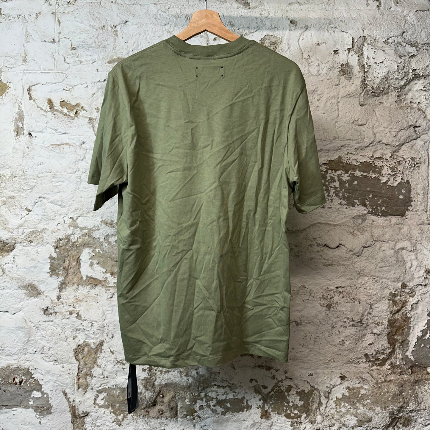 Amiri Stencil Spell T-shirt Green Sz M DS