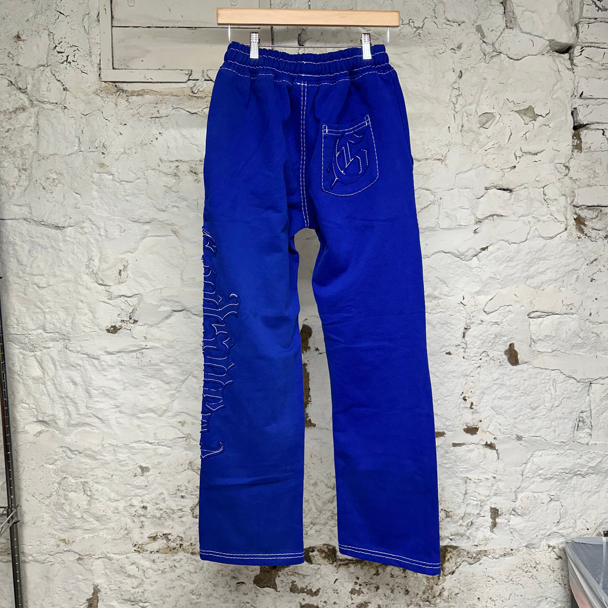 Godspeed OG Logo Blue Sweatpants Sz XS