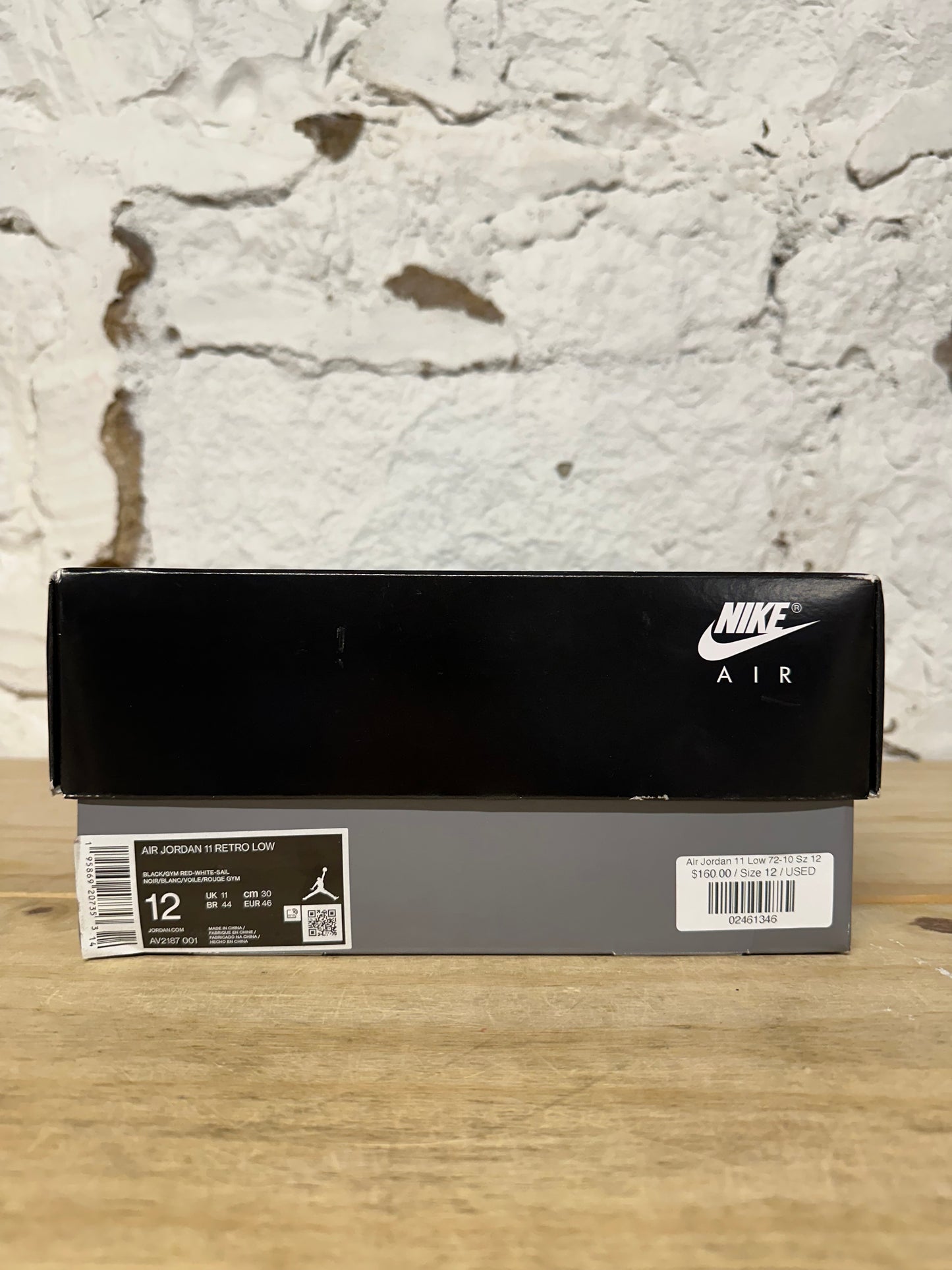 Air Jordan 11 Low 72-10 Sz 12