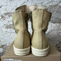 Rick Owens High Hexa Lace Parchment Milk Sneaker Sz 9 (42)
