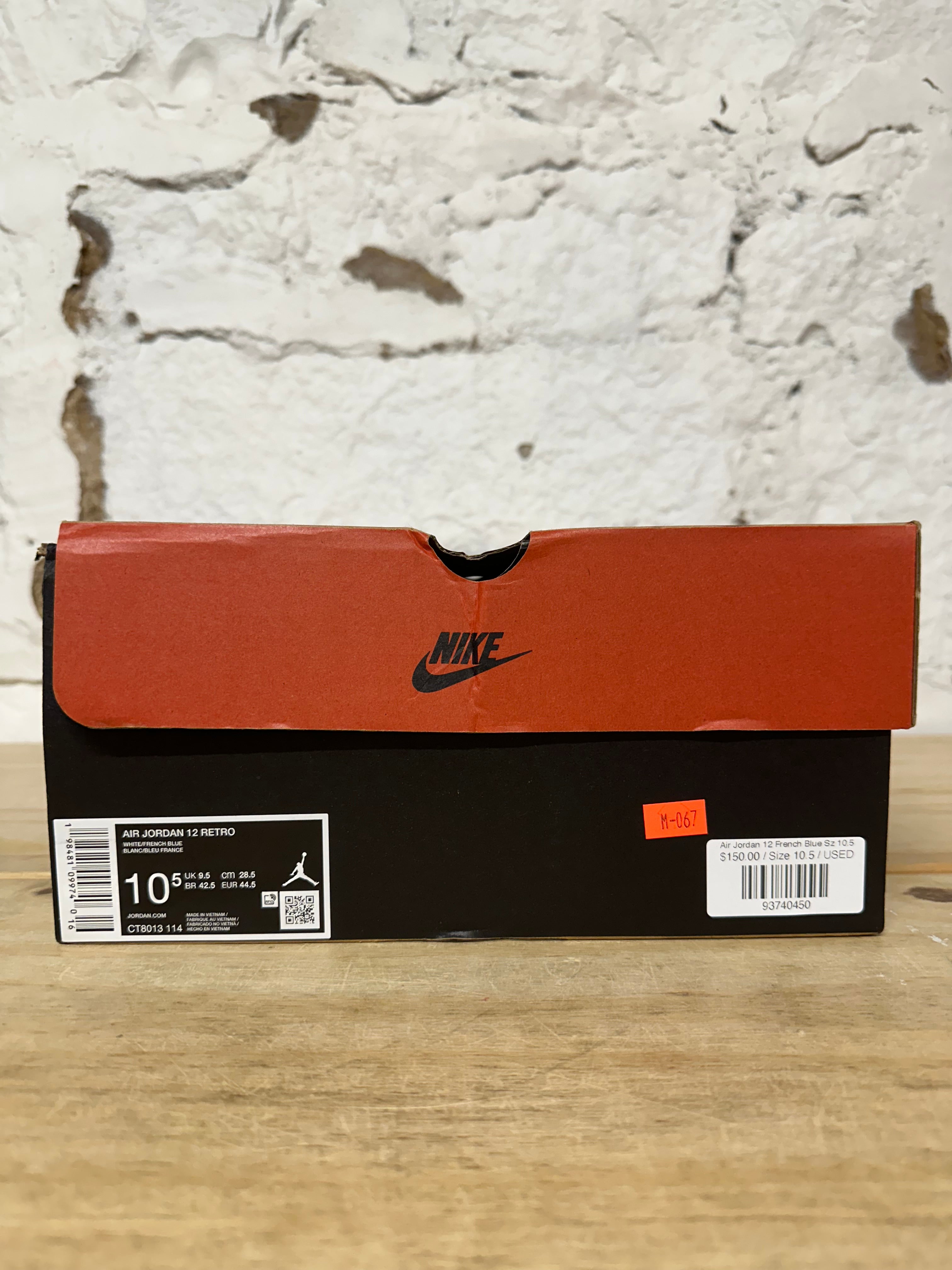 air jordan 12 retro box