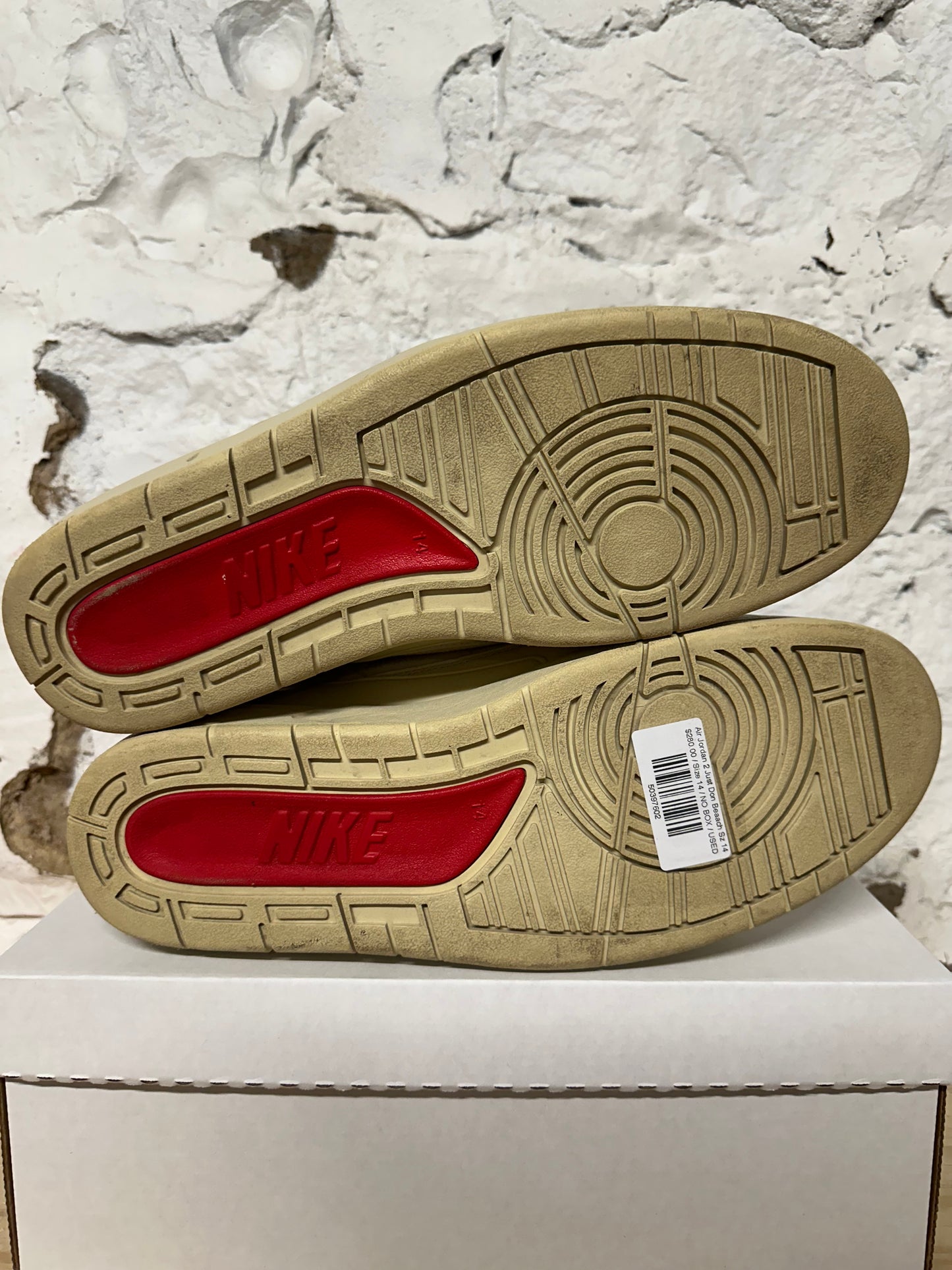 Air Jordan 2 Just Don Beach Sz 14