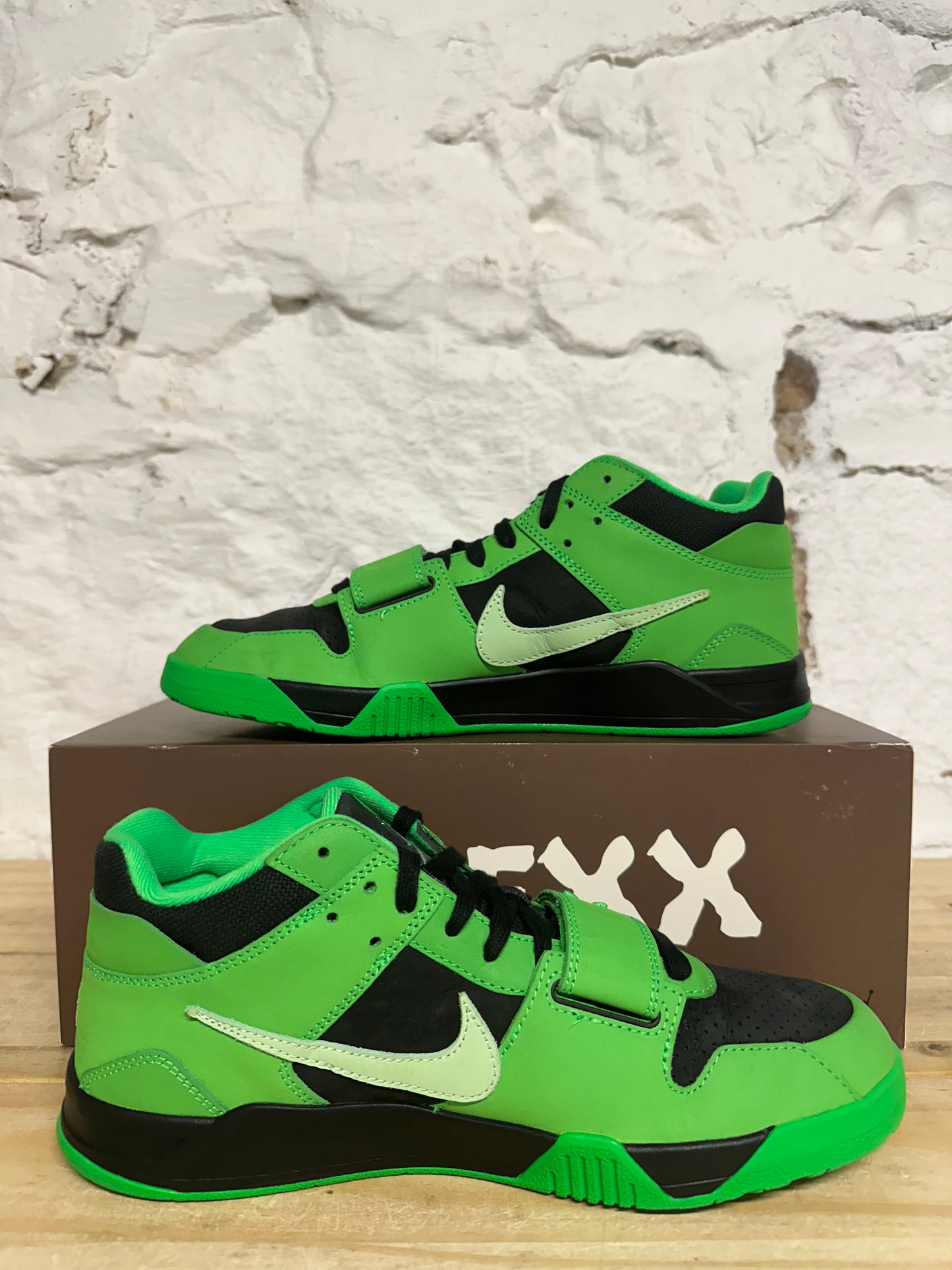 Air Jordan Jumpman Jack Travis Scott Green Spark Sz 10.5