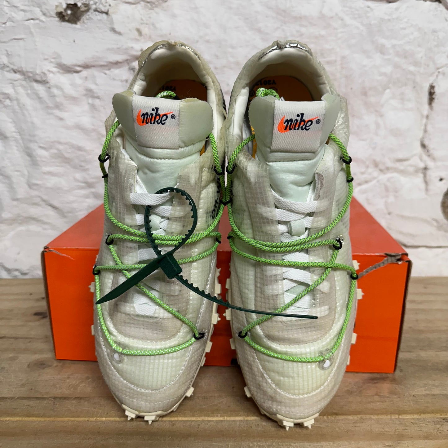 Nike Waffle Racer Off-White White Sz 11 (12.5W)
