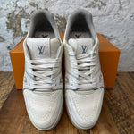 Louis Vuitton White Cream Trainer Sz 11 (9.5LV)