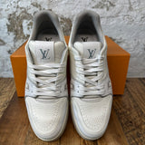 Louis Vuitton White Cream Trainer Sz 11 (9.5LV)