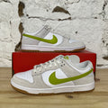 Nike Dunk Low White Bright Cactus Sz 8.5 (10W) DS