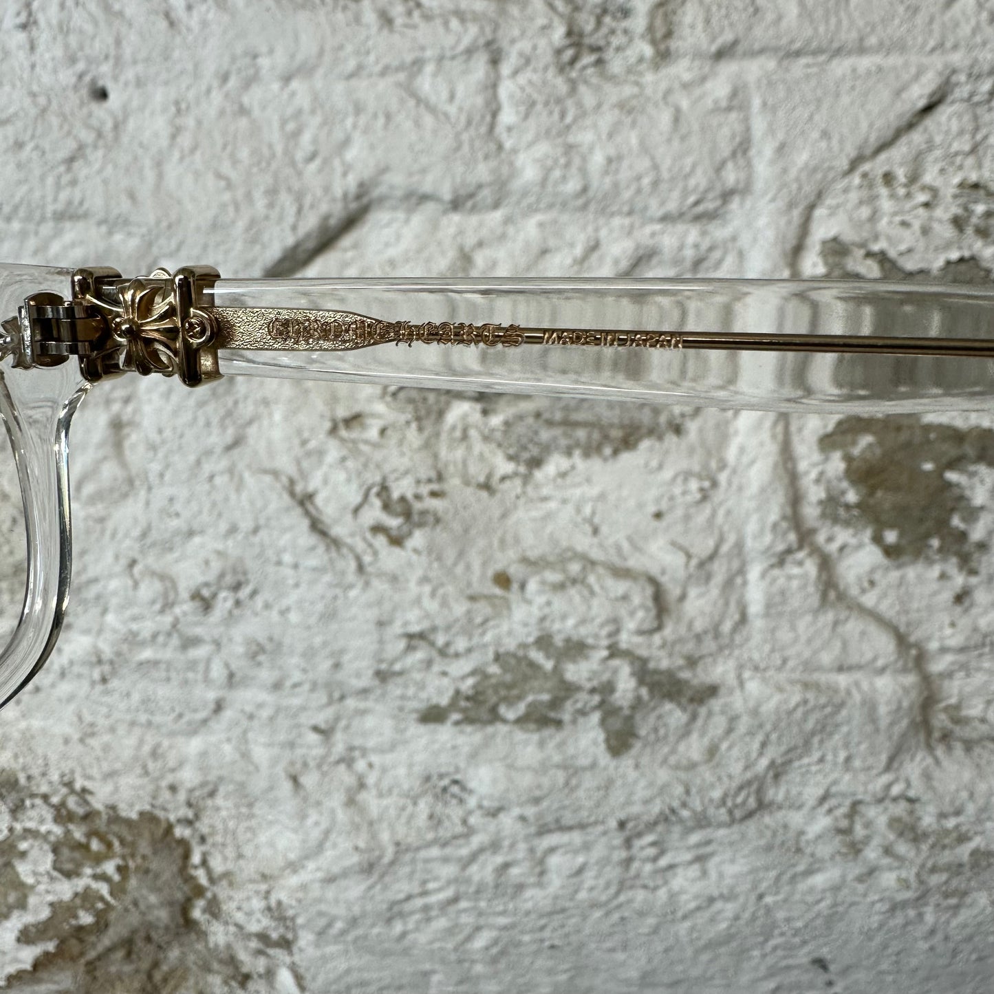 Chrome Hearts Vagilante Clear Glasses
