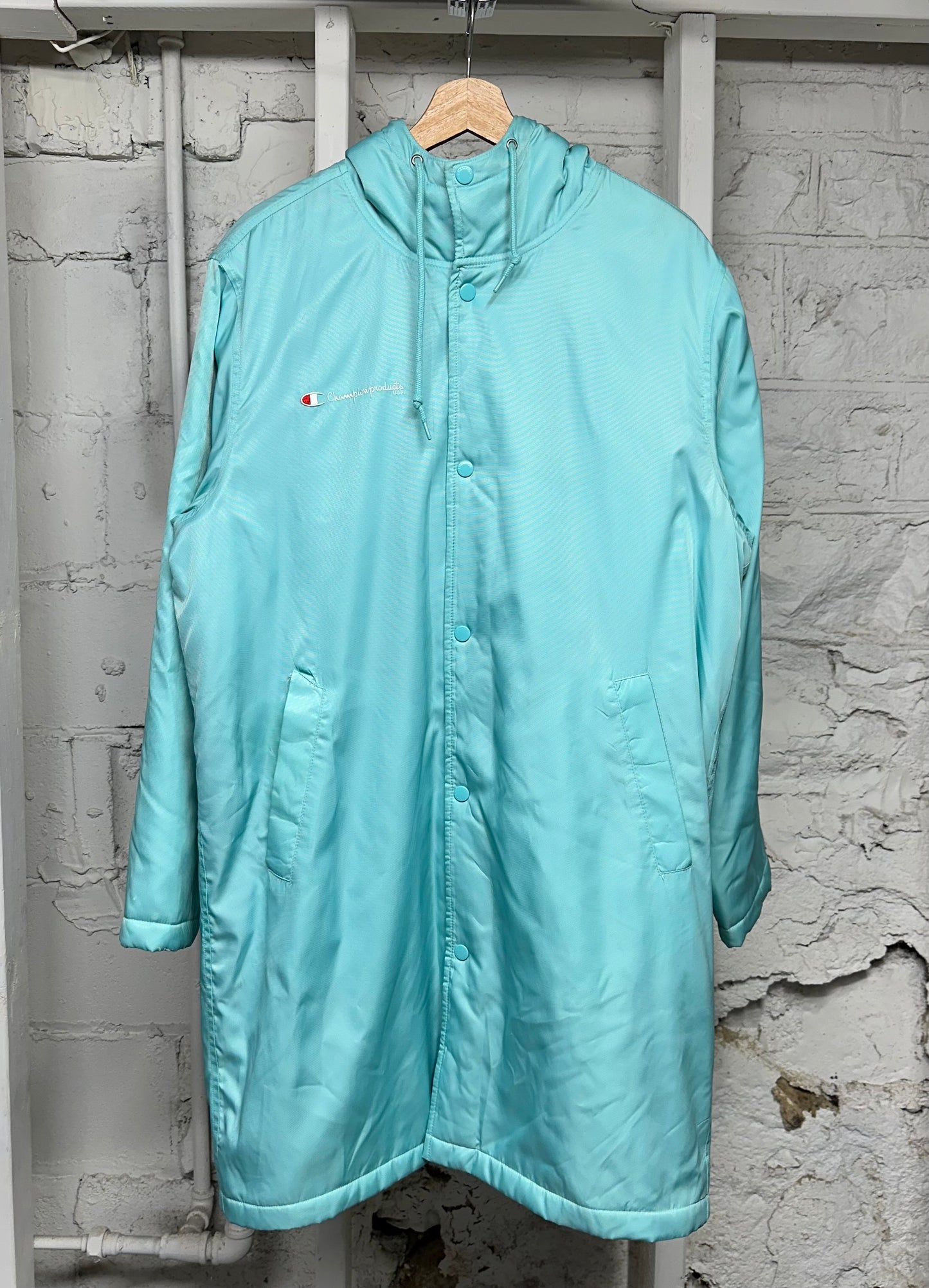 Supreme Champion Teal Parka Sz M