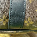 Louis Vuitton Monogram Macassar Keepall Bandouliere Sz 55
