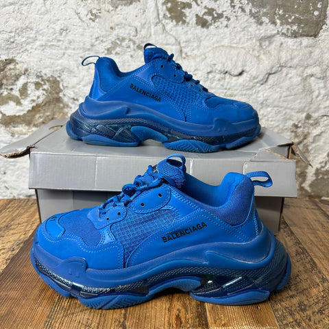 Balenciaga Triple S Blue Sneaker Sz 8 (41)