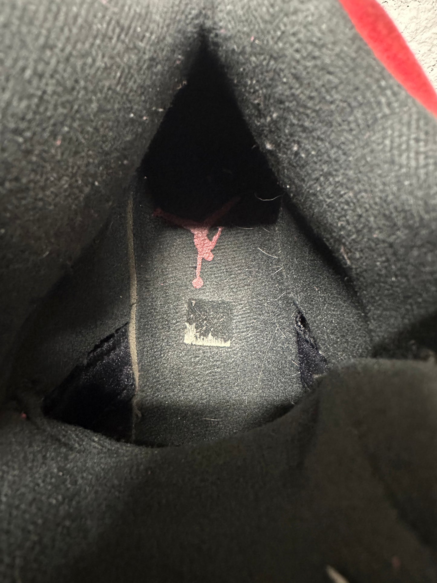 Air Jordan 5 Red Suede Sz 8