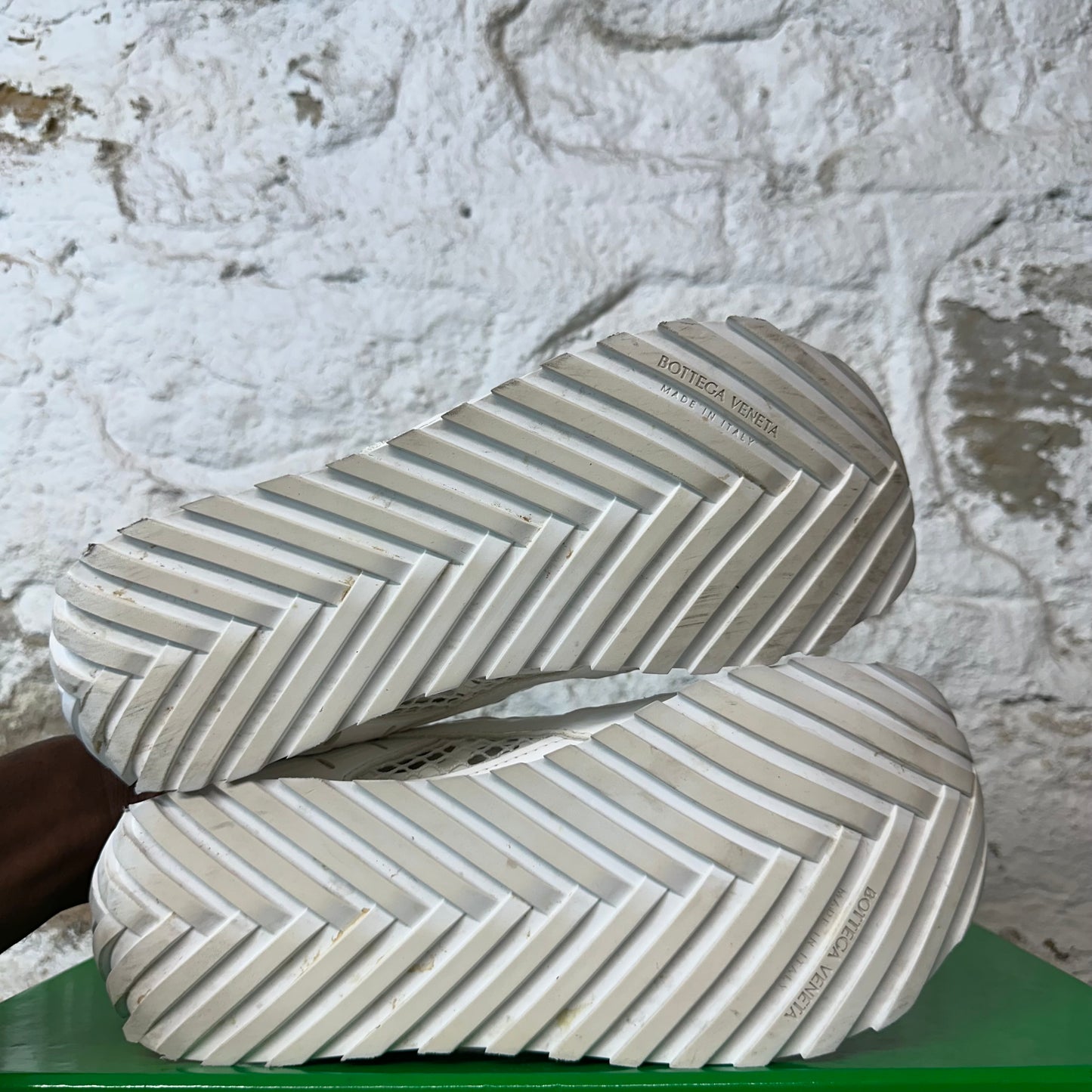 Bottega Veneta White Orbit Sneaker Sz 9 (42)